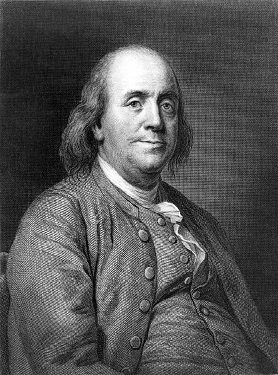 Benjamin Franklin.